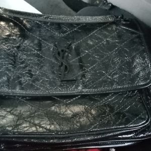 Ysl Nikki medium black bag
